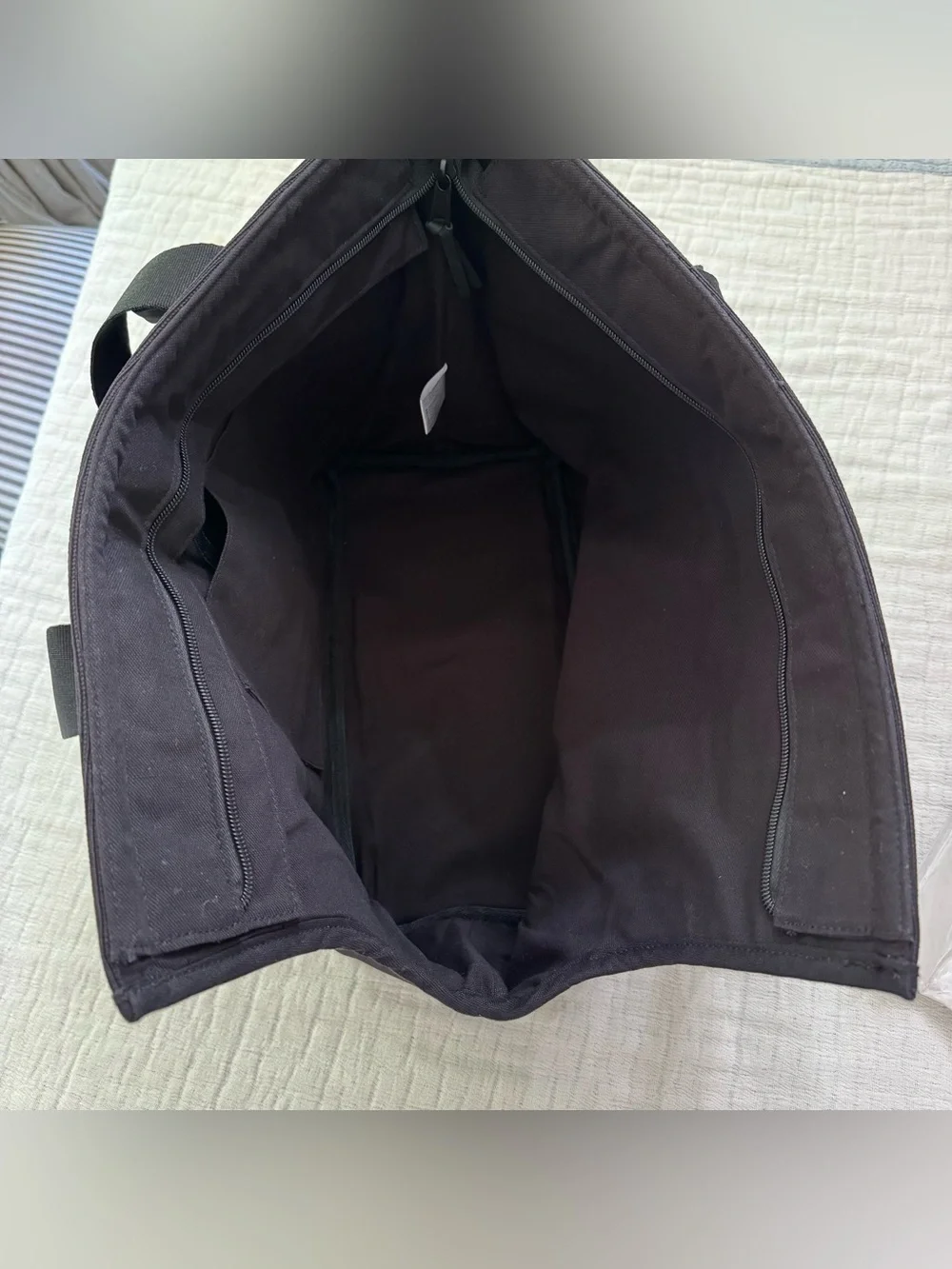Wild One Everyday Pet Carrier Cotton Dog Tote - Black